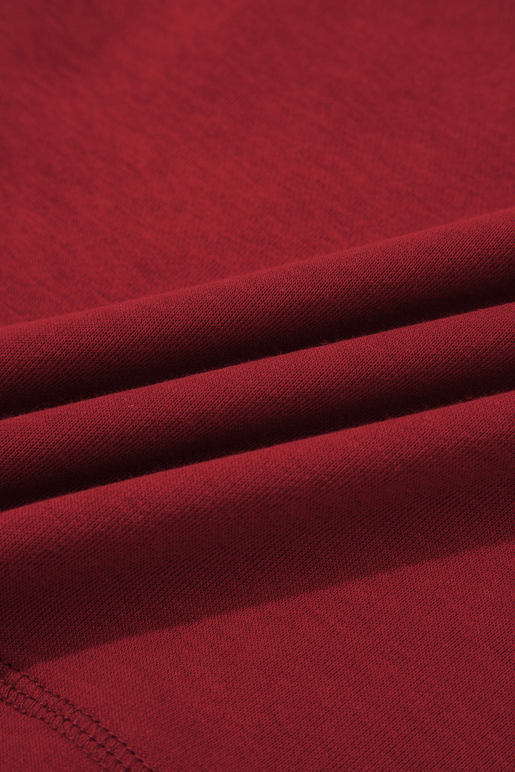 Racing Red Drop Shoulder Boxy Tee and Barrel Pants Set