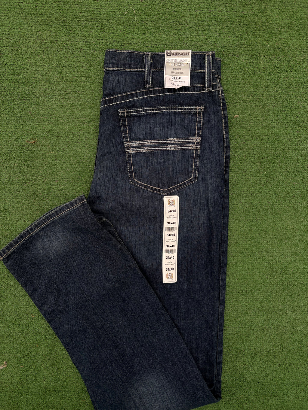 Cinch Men's White Label Dark Jeans