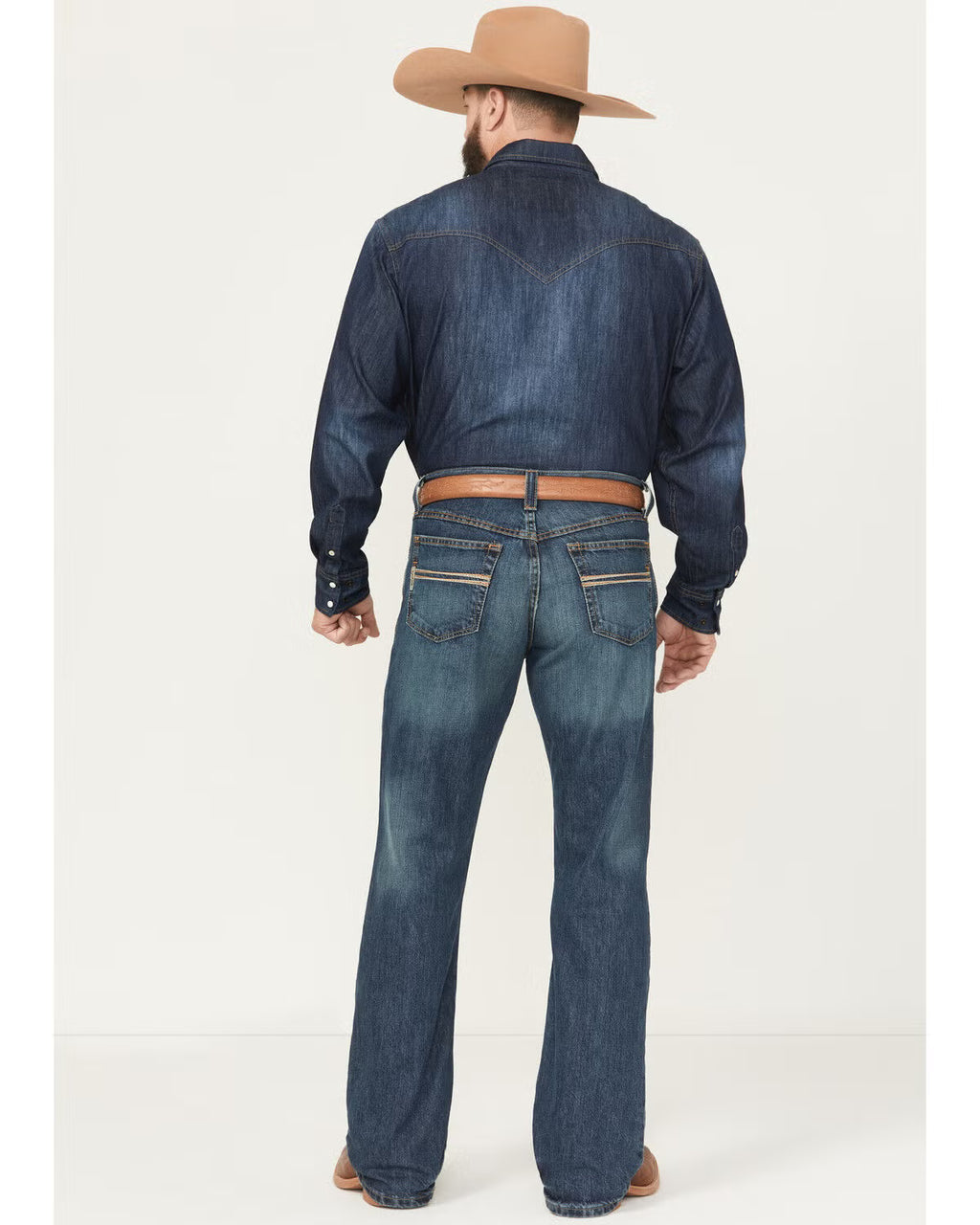 Cinch Carter Medium Stonewash Relaxed Fit Boot Cut Jean