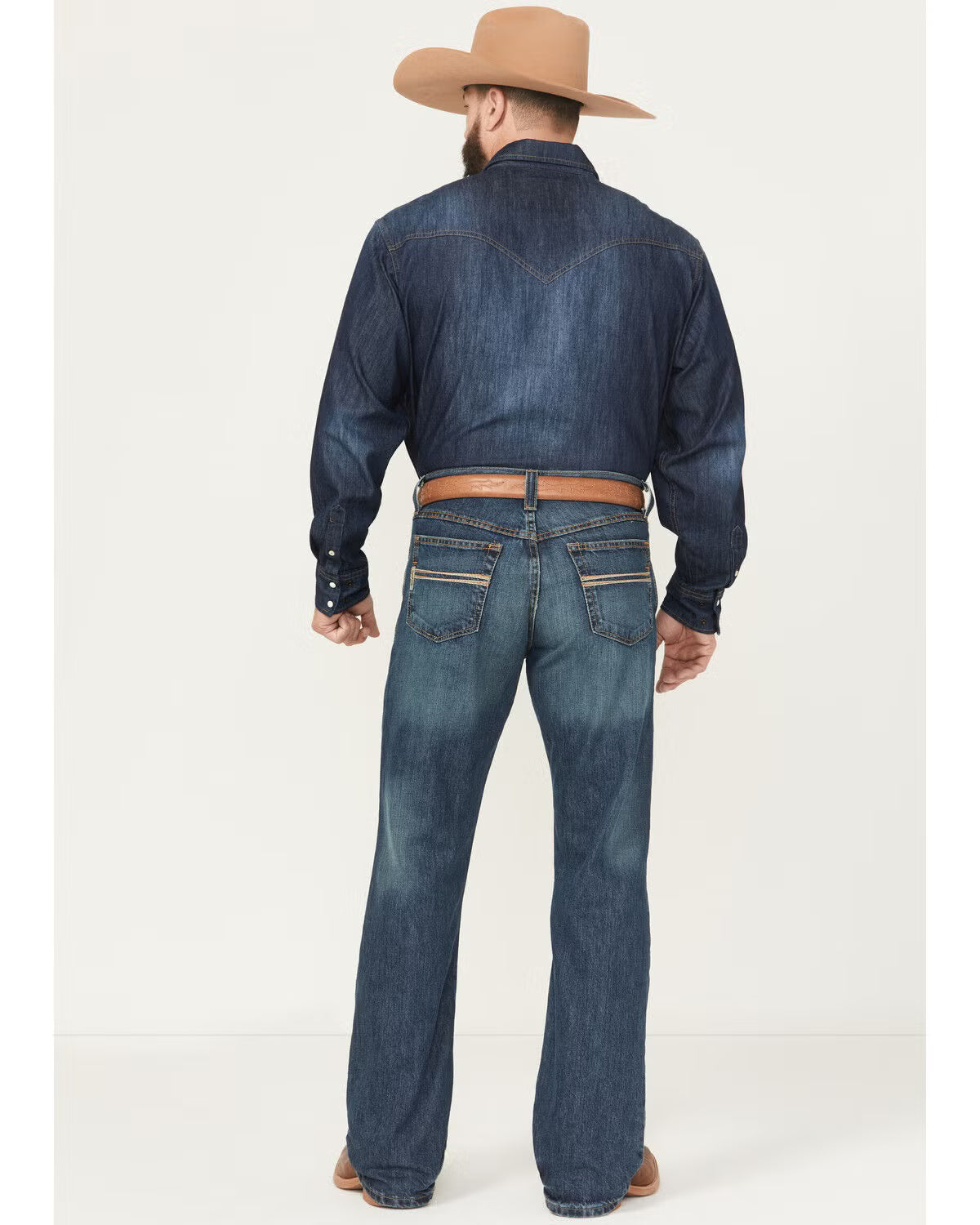 Cinch Carter Medium Stonewash Relaxed Fit Boot Cut Jean
