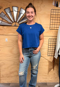 Rodeo Drive Short-Sleeve Top