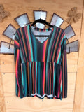Serape Tiered Top