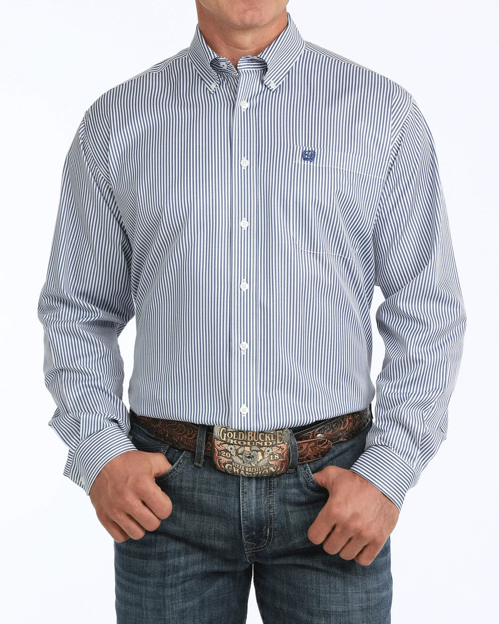 Men’s TENCEL Classic Fit Button-Down Western Shirt ROY