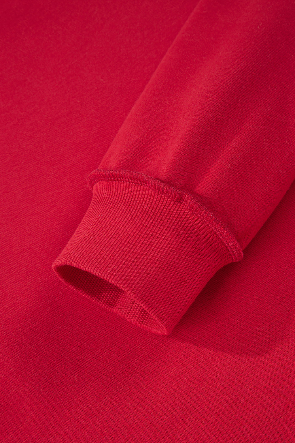 Apricot Oversize Drop Shoulder Reversible Mock Neck Sweatshirt