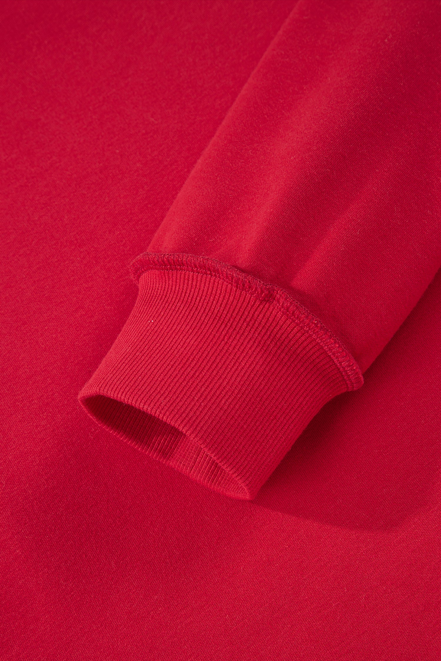 Apricot Oversize Drop Shoulder Reversible Mock Neck Sweatshirt